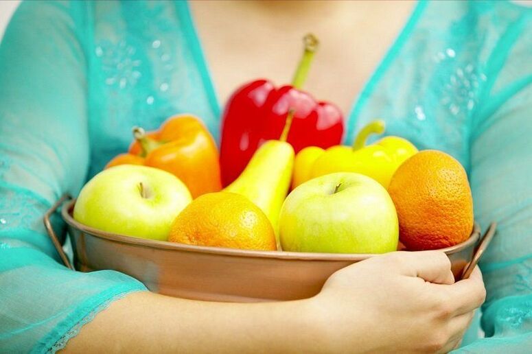 φρούτα και λαχανικά για απώλεια βάρους